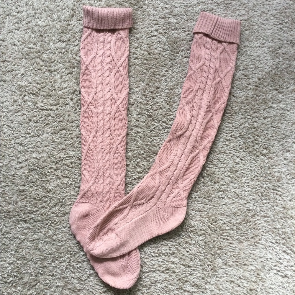 Knee High Cozy Knitted Socks - Picture 7 of 11